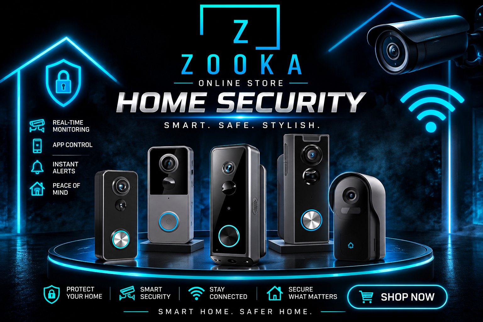 HOME SECURITY COMPLETE KIT
